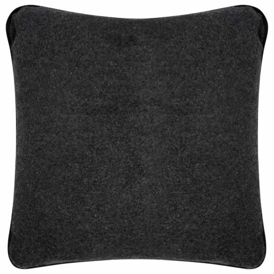 Merino Wool Pillow - Black 80 x 80cm - Oakavia