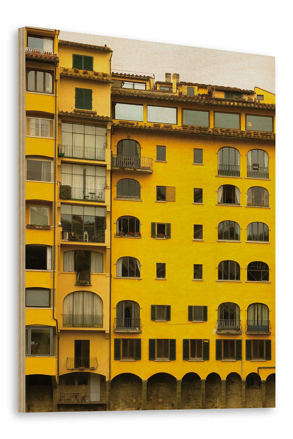 Florence Yellow Print - Oakavia