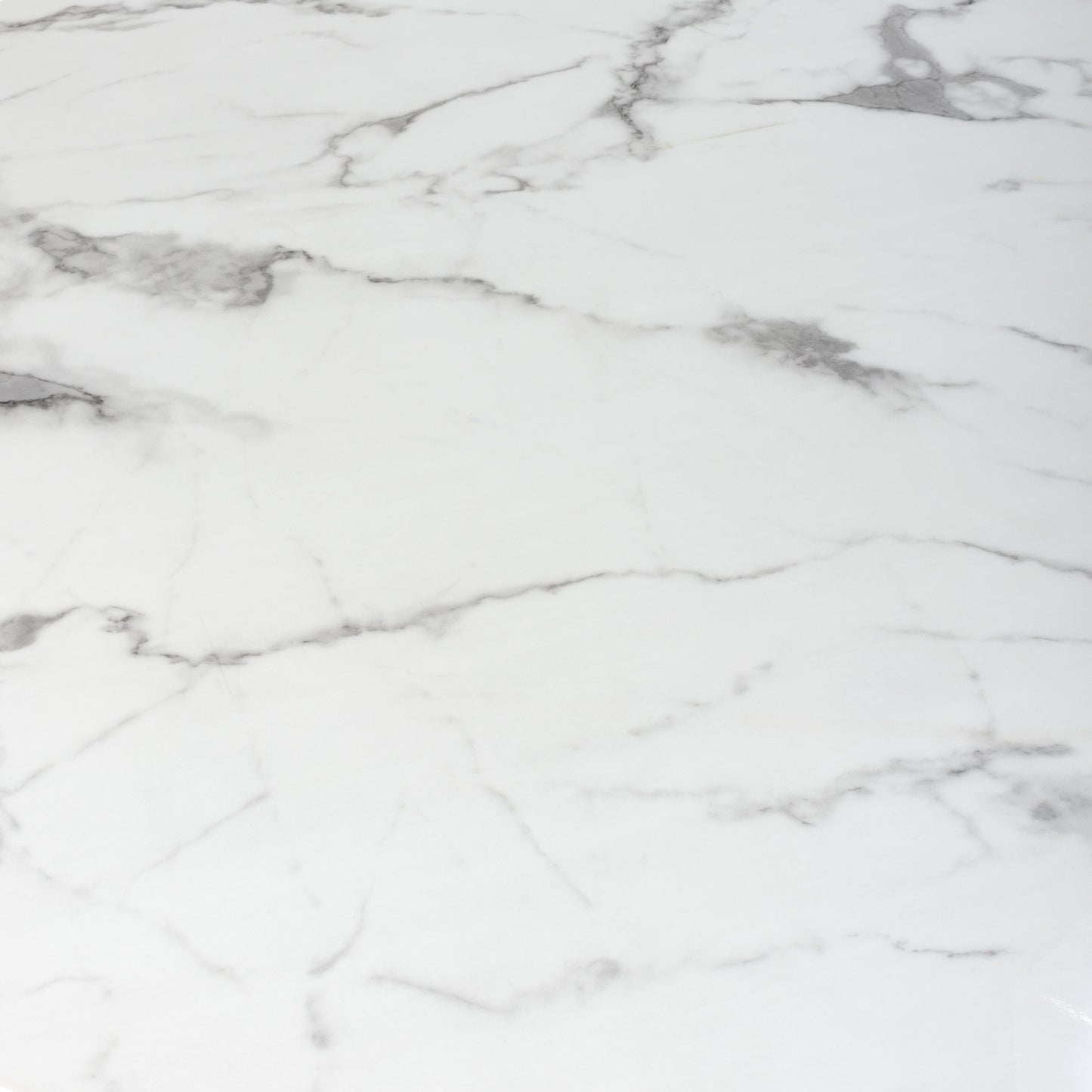 Astoria Round White/Chrome Dining Table