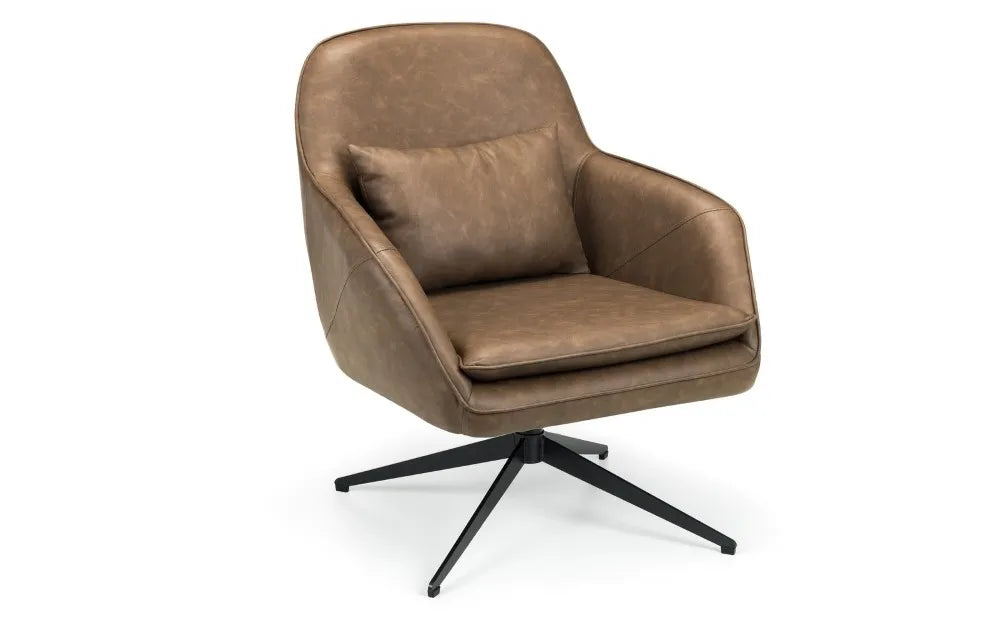 Bowery Swivel Chair Julian Bowen