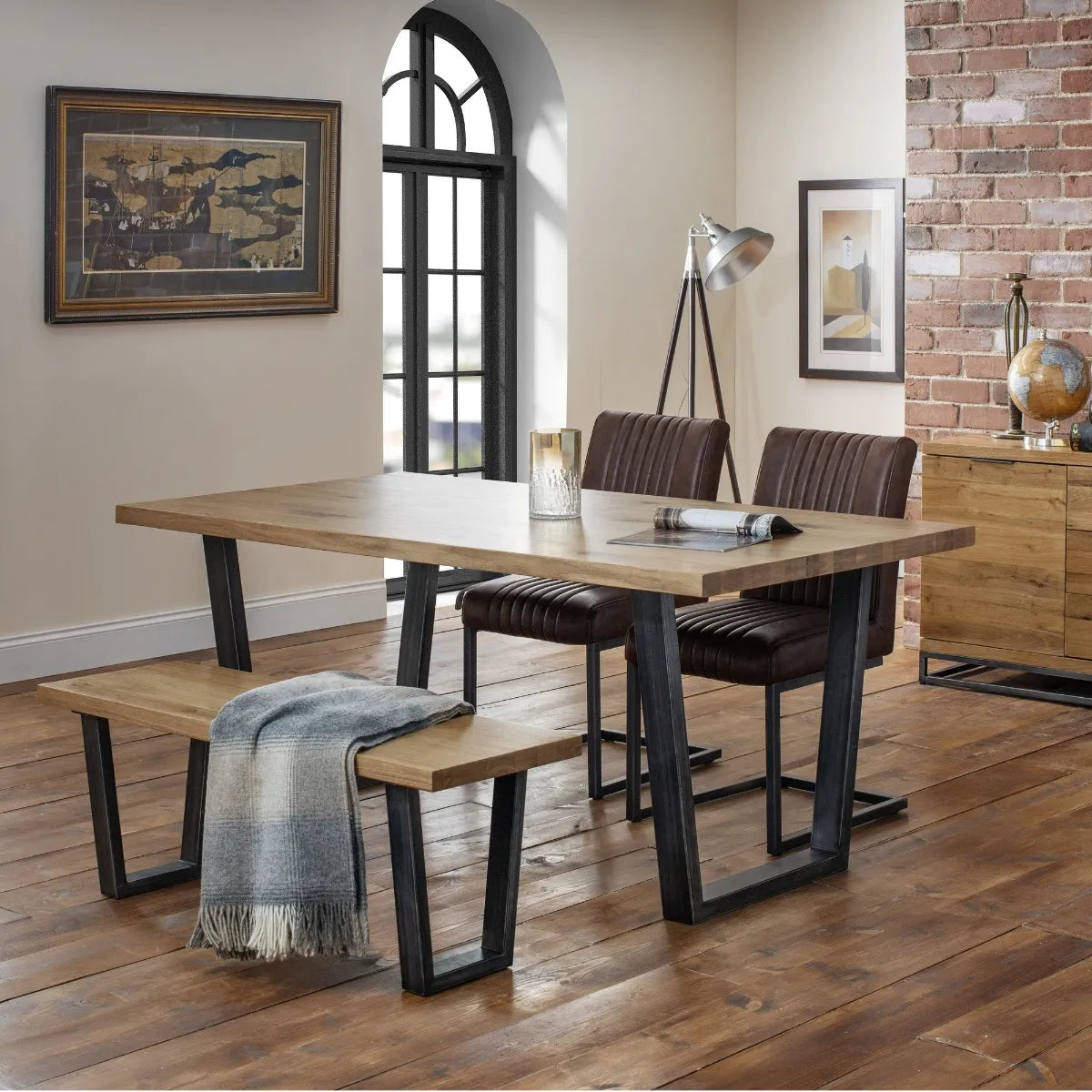 BROOKLYN BENCH - OAK Julian Bowen