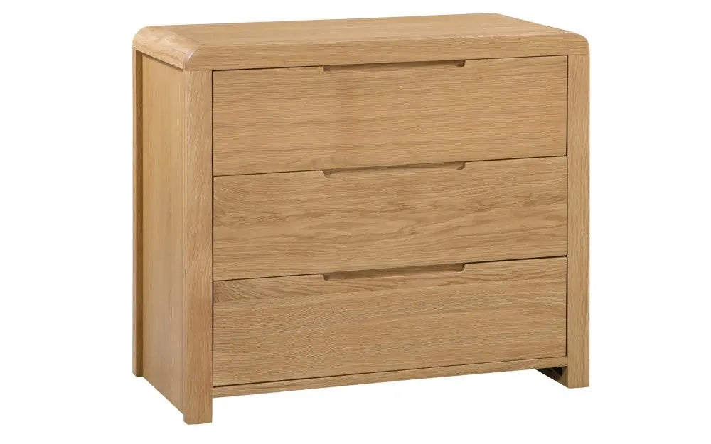 Curve 3 Drawer Chest Julian Bowen