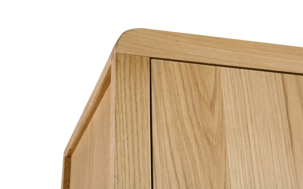 Curve 2 Door 1 Drawer Wardrobe Julian Bowen