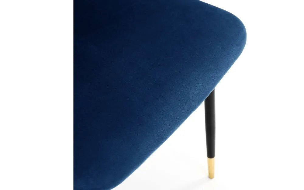 DELAUNAY DINING CHAIR - BLUE Julian Bowen