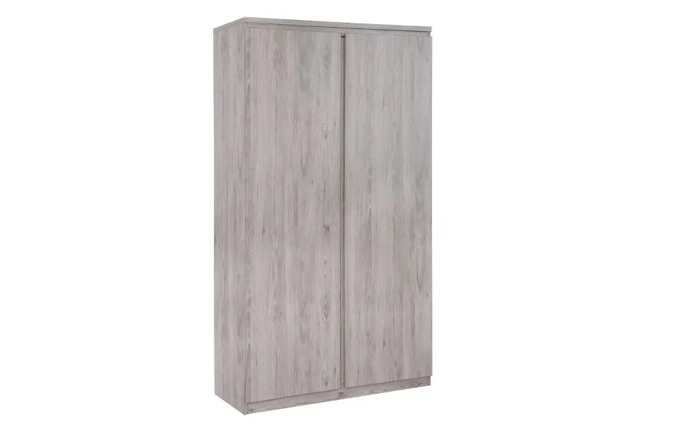 Jupiter 2 Door Wardrobe Grey Oak Julian Bowen