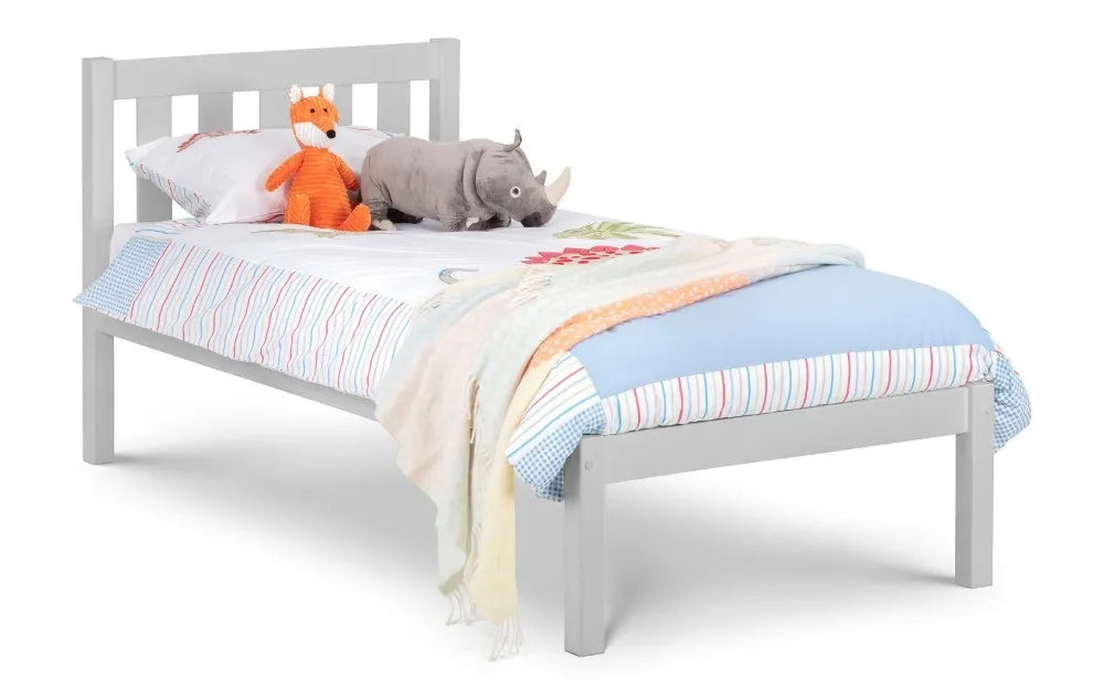 Luna Bed 90cm Single - Dove Grey Julian Bowen