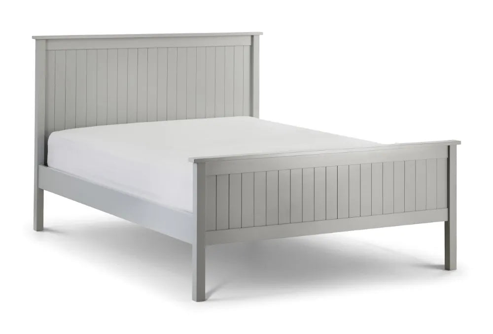 Maine 90cm Single Bed - Dove Grey Julian Bowen