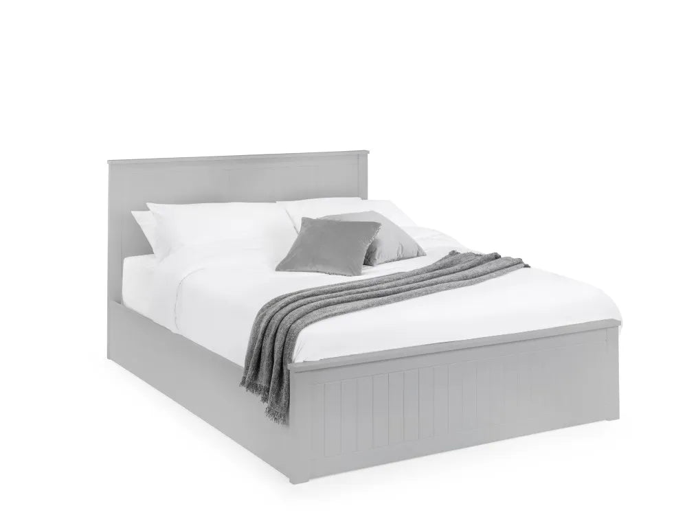 Maine Ottoman Bed 150cm King Size - Dove Grey Julian Bowen