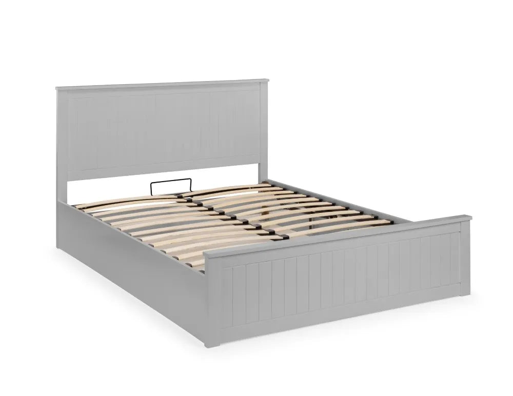 Maine Ottoman Bed 135cm Double - Dove Grey Julian Bowen