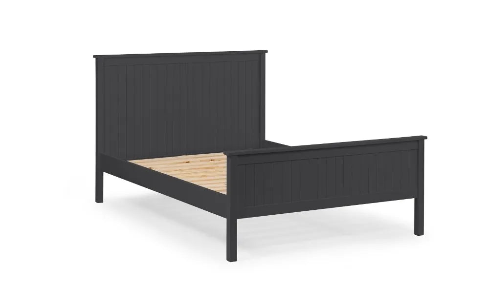 Maine 90cm Single Bed - Anthracite Julian Bowen