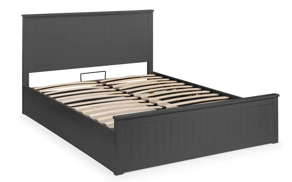 Maine Ottoman Bed 135cm Double - Anthracite Julian Bowen