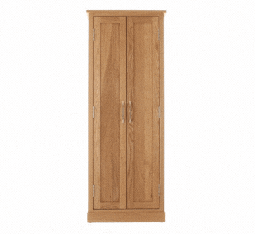 Mobel Oak DVD Storage Cupboard Baumhaus