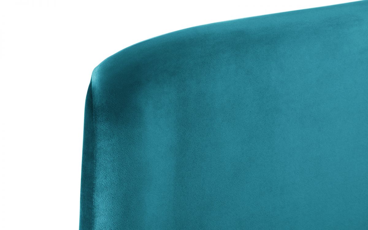 Frida Storage Ottoman Bed 135cm Double - Teal Julian Bowen