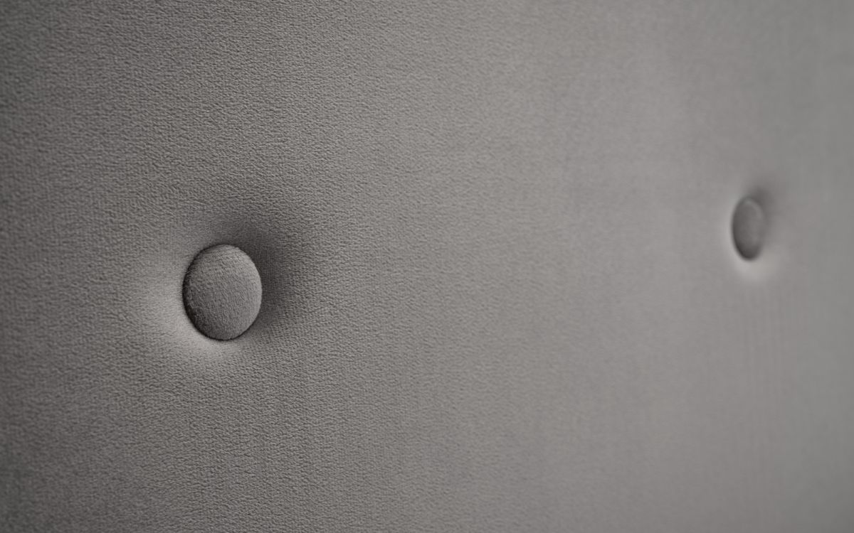 Shoreditch High Headboard Slate Velvet Bed 150cm King Size Julian Bowen