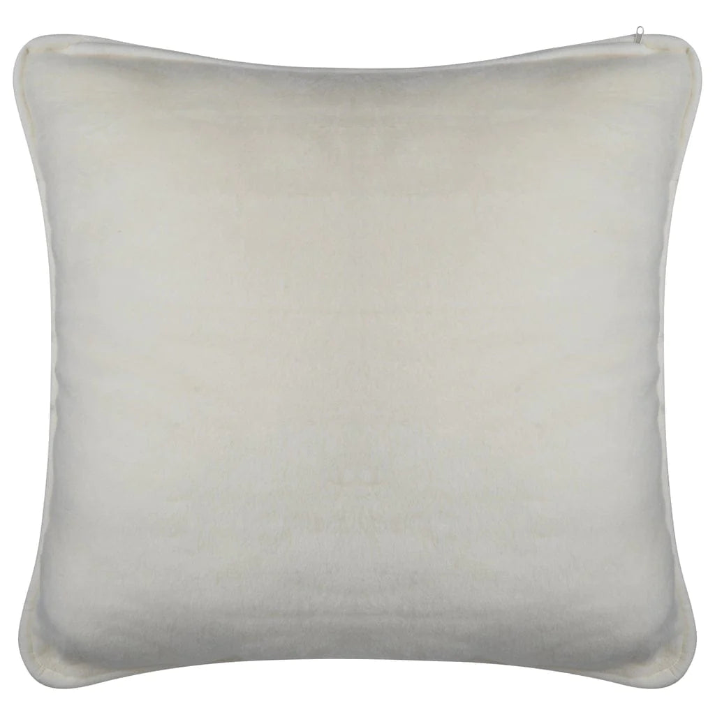 Cashmere Wool Pillow - Natural 80 x 80cm - Oakavia