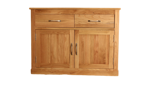 Wood Furniture UK - Shop Mobel Oak Small Sideboard - Oakavia