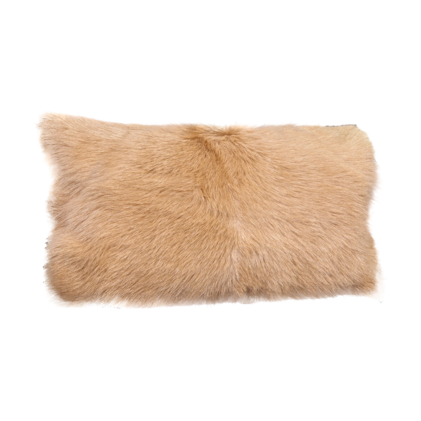 Cream Goatskin Cushion 30 x 50cm - Oakavia