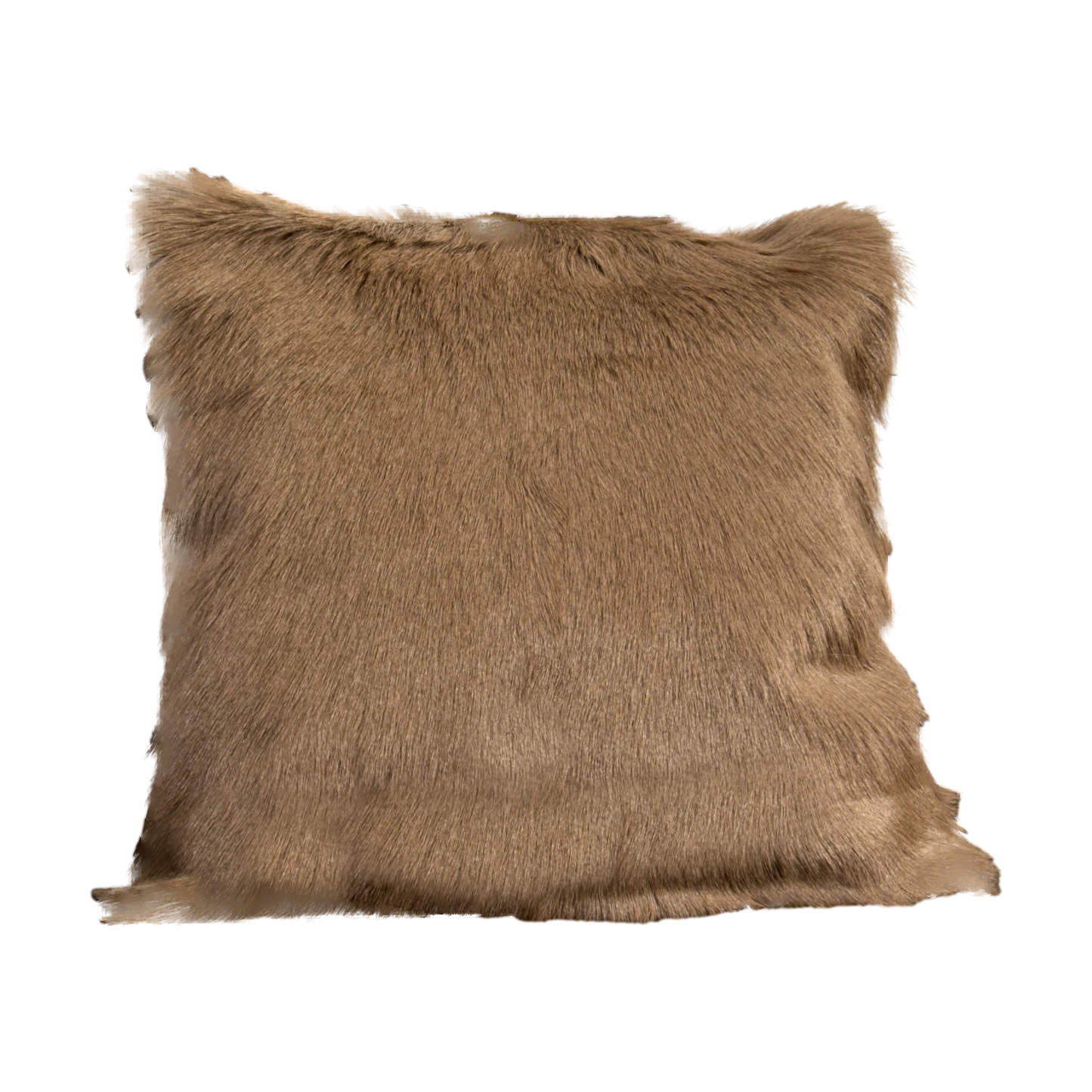 Beige Goatskin Cushion 45 x 45cm - Oakavia