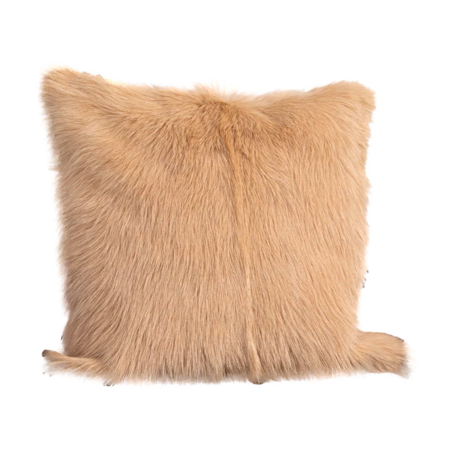 Cream Goatskin Cushion 45 x 45cm - Oakavia