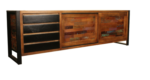 Wood Furniture UK - Shop Urban Chic Ultra Large Sideboard - Oakavia