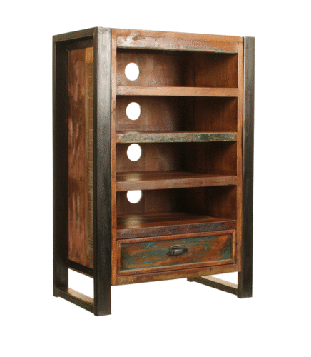 Wood Furniture UK - Shop Urban Chic Entertainment Cabinet - Oakavia
