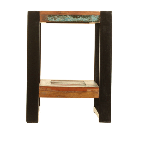 Wood Furniture UK - Shop Urban Chic Low Plant Stand / Lamp table - Oakavia