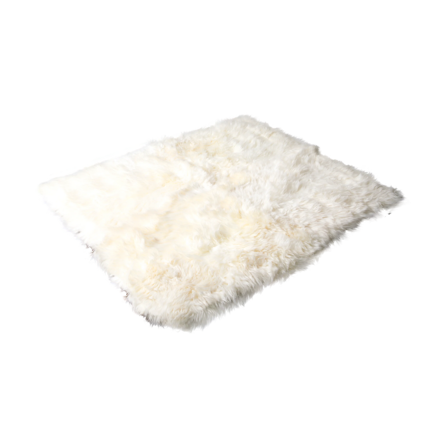 Natural Rectangle Sheepskin Rug - 130 x 150cm - Oakavia