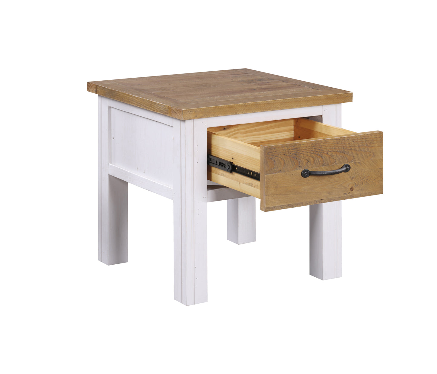 Splash of White - Lamp Table