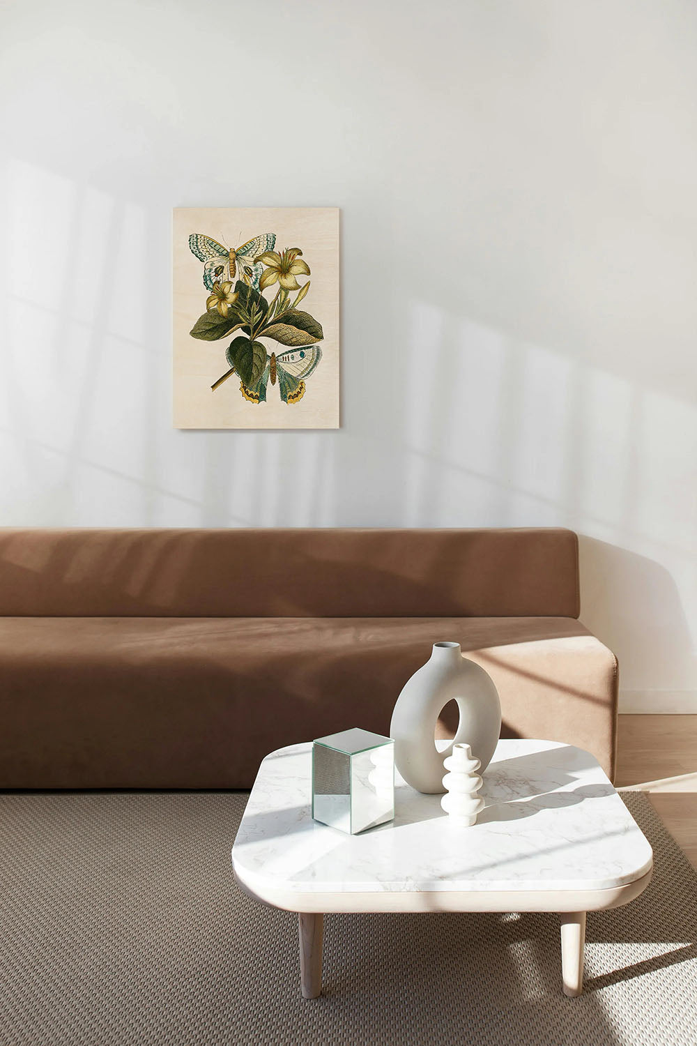 Butterfly Oasis IV Wood Art Print - Oakavia