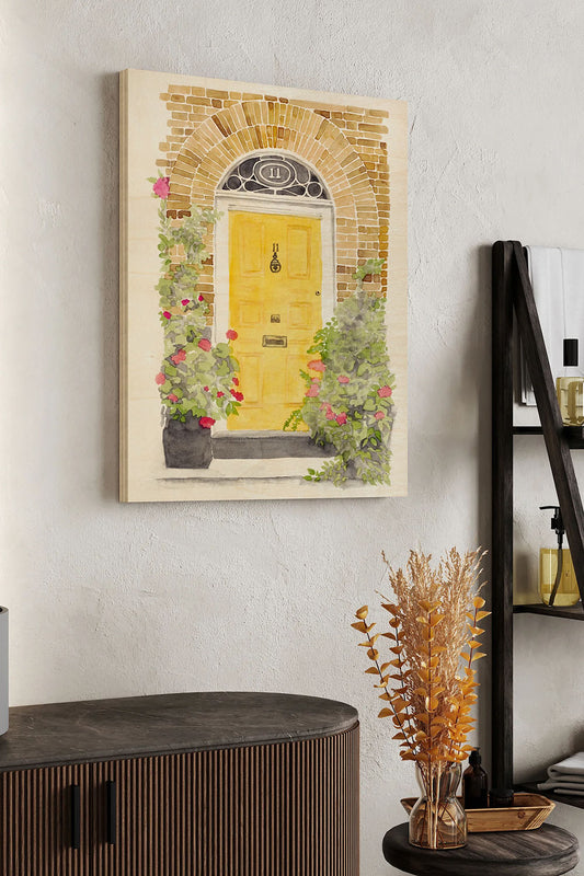 Warm Welcome V Wood Art Print - Oakavia