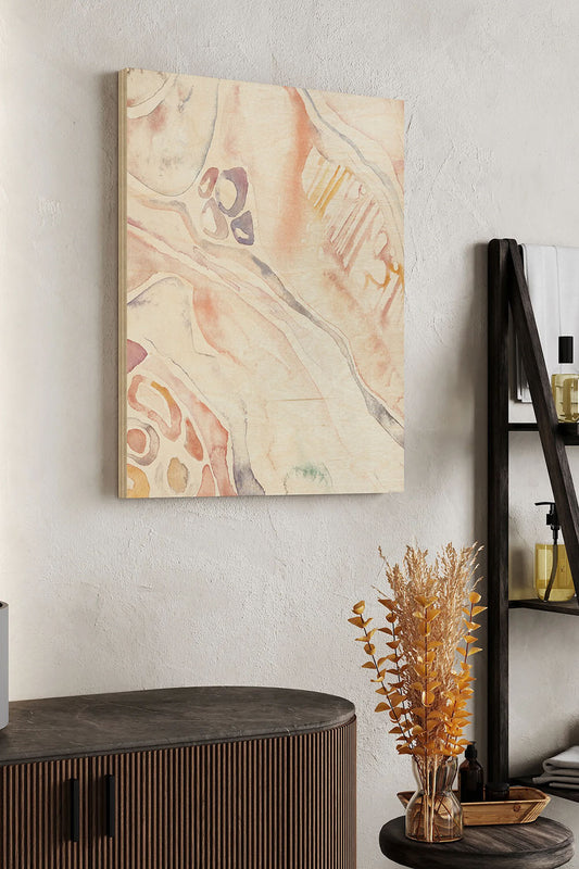 Life Form I Wood Art Print - Oakavia