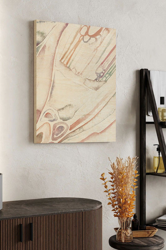 Life Form II Wood Art Print - Oakavia