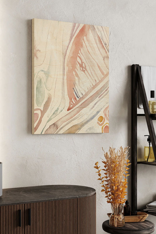 Life Form III Wood Art Print - Oakavia