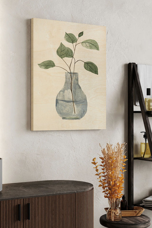 Misty IV Wood Art Print - Oakavia