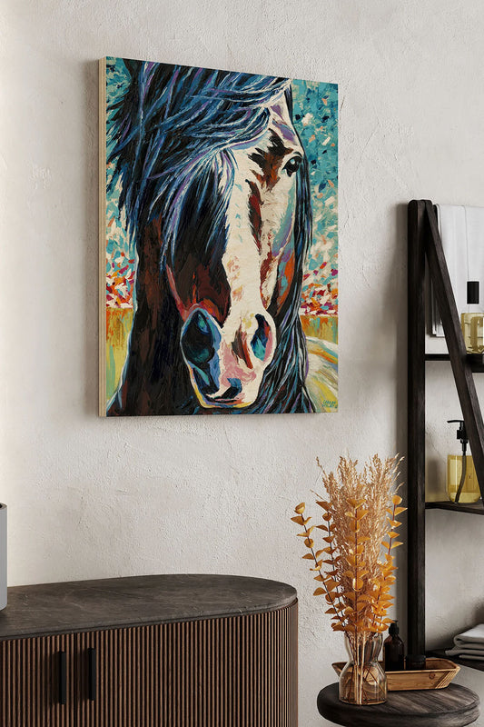 Wild at Heart I Wood Art Print - Oakavia