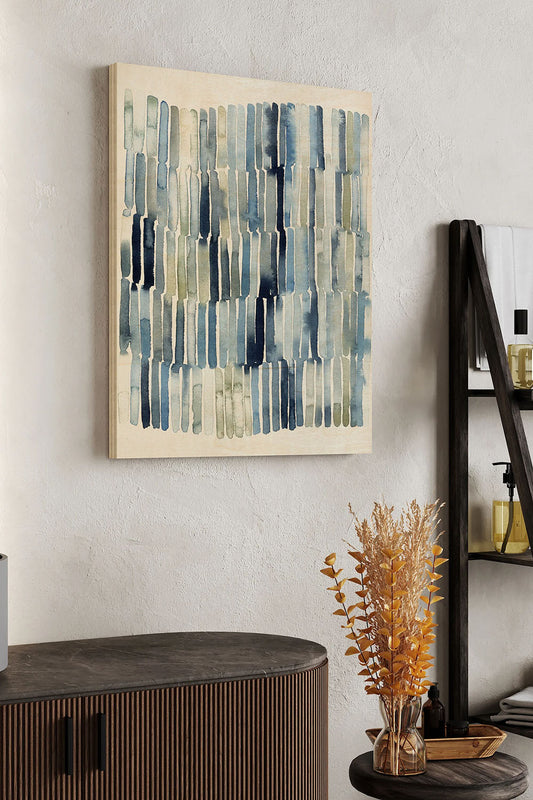 Beach Wash I Wood Art Print - Oakavia