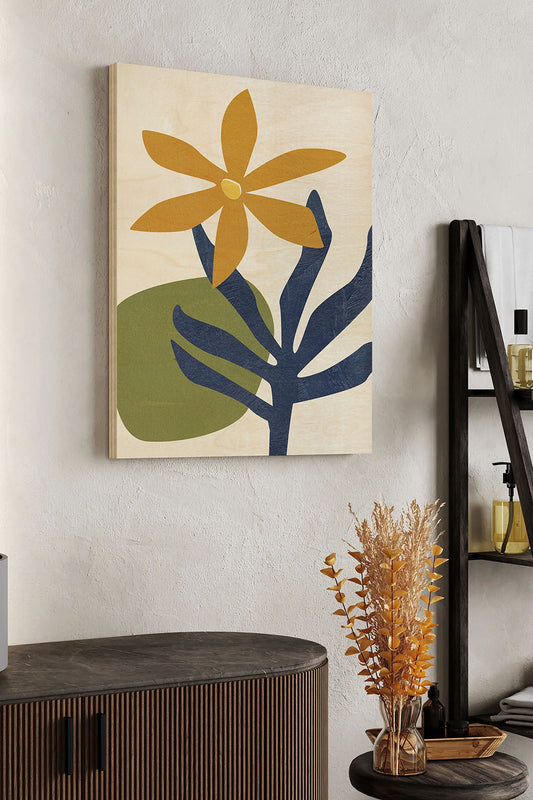 Desert Wind I Wood Art Print - Oakavia