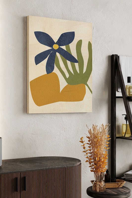 Desert Wind IV Wood Art Print - Oakavia