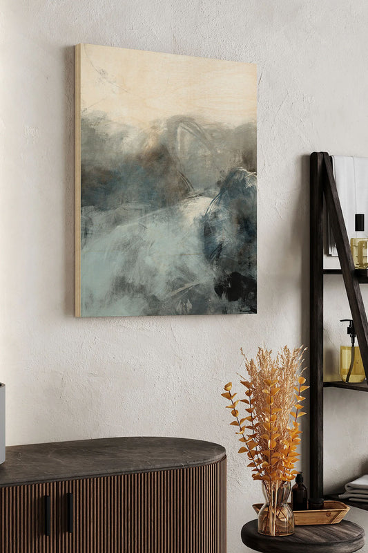 Fingerprint III Wood Art Print - Oakavia