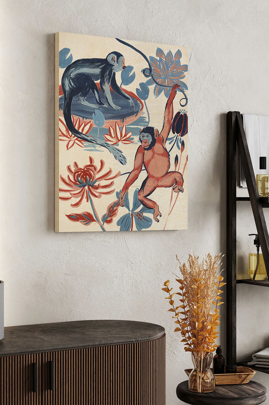 From the Jungle I Wood Art Print - Oakavia