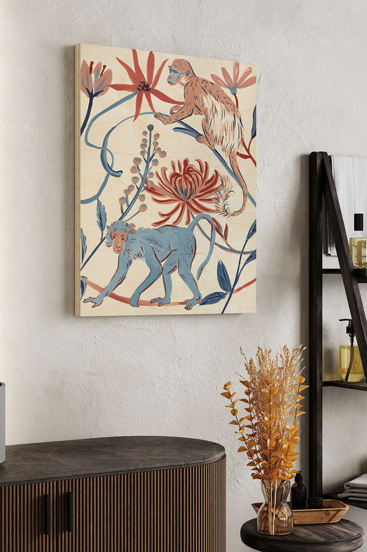 From the Jungle II Wood Art Print - Oakavia
