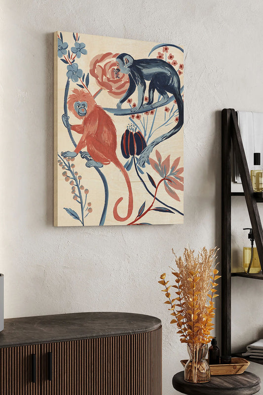From the Jungle III Wood Art Print - Oakavia