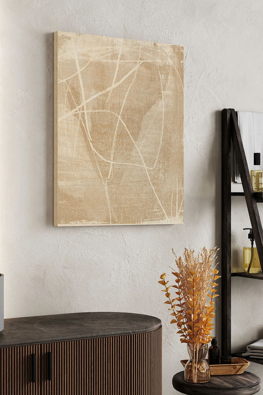 Linje I Wood Art Print - Oakavia