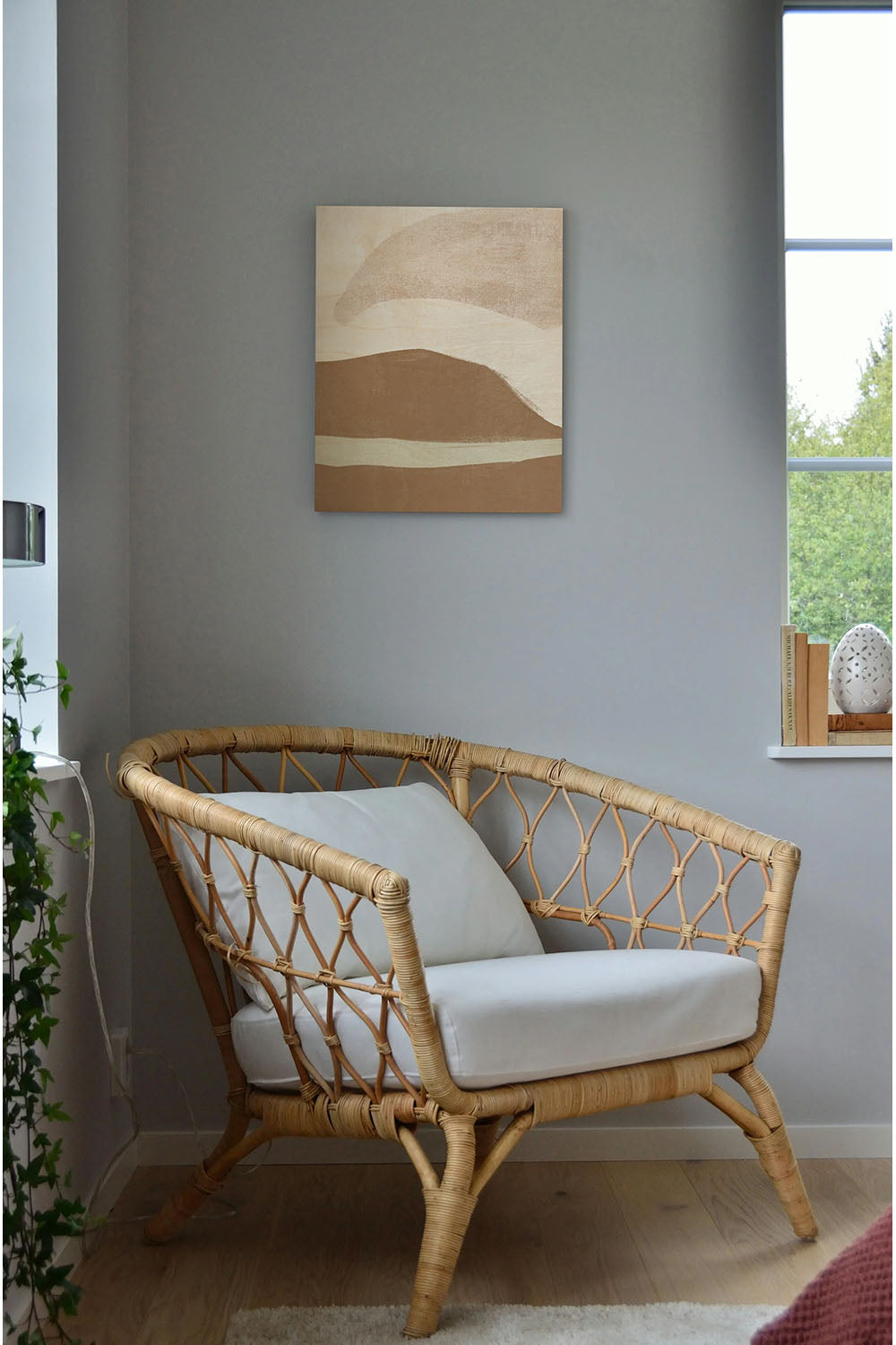 Symphonic Shapes I Wood Art Print - Oakavia