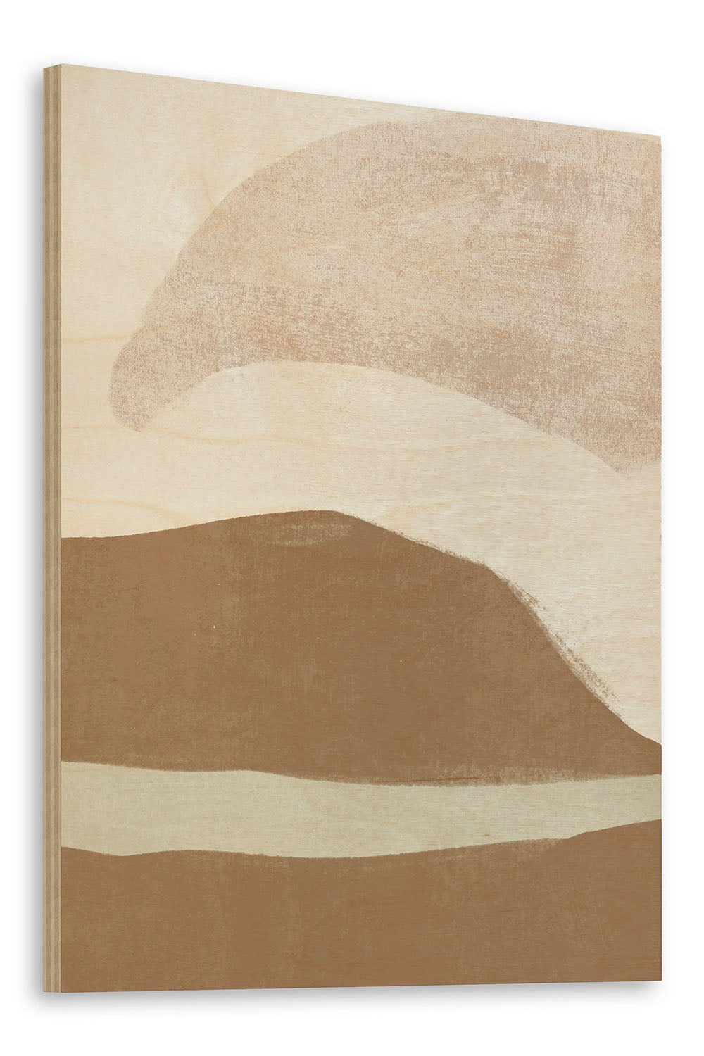 Symphonic Shapes I Wood Art Print - Oakavia