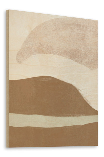 Symphonic Shapes I Wood Art Print - Oakavia