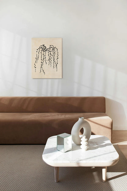 Leaving II Wood Art Print - Oakavia