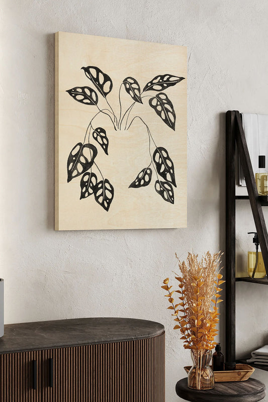 Leaving IV Wood Art Print - Oakavia