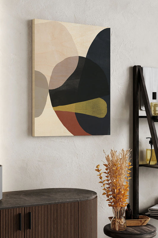 Layer Cycle I Wood Art Print - Oakavia