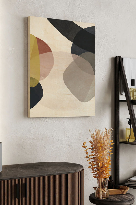 Layer Cycle III Wood Art Print - Oakavia